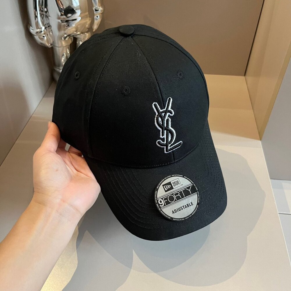 Saint Laurent Black Cap